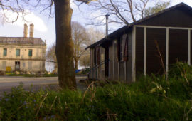 Baraque de l&rsquo;après-guerre du parc municipal de Soye