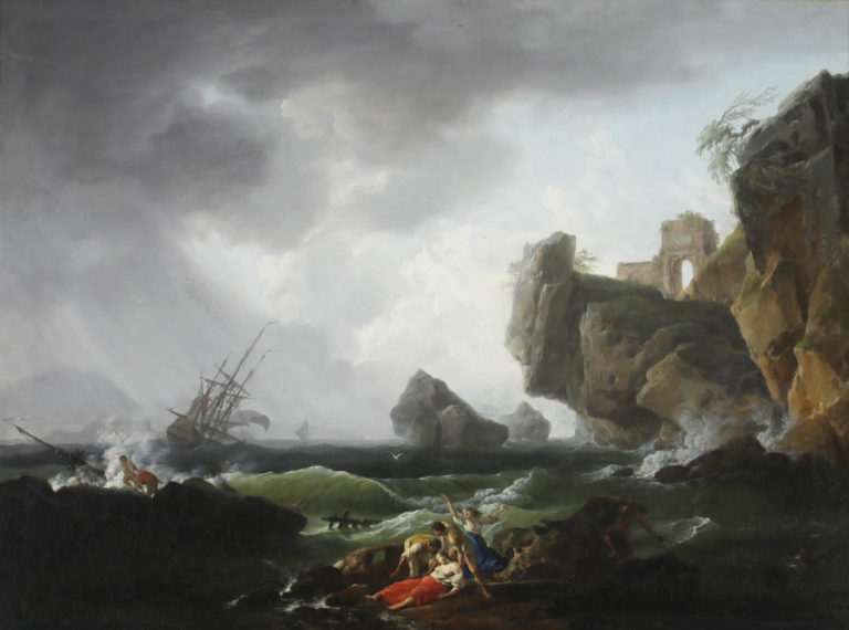 Tempêtes Et Naufrages De Vernet à Courbet Galeries d'art - Tempêtes et naufrages. De Vernet à Courbet - Galerie