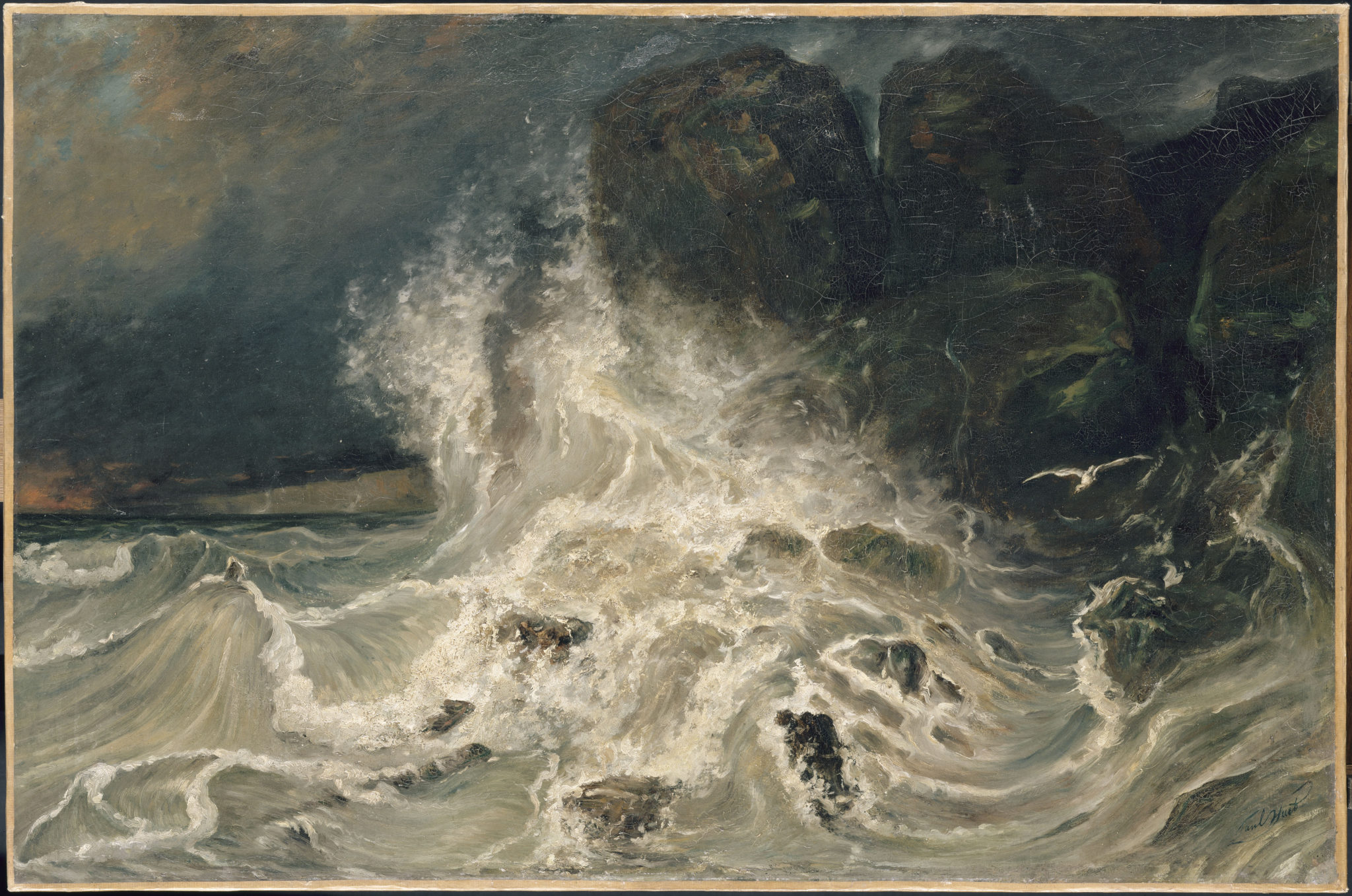 Tempêtes Et Naufrages De Vernet à Courbet Galeries d'art - Tempêtes et naufrages. De Vernet à Courbet - Galerie