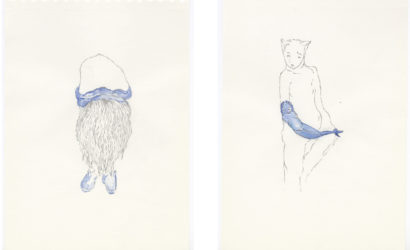 « Un simple crayon noir et un carnet de croquis », Michèle Sylvander