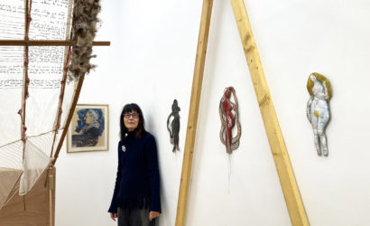 Aline Ribière et ses pièces en mouvement exposées à l’Enseigne des Oudin