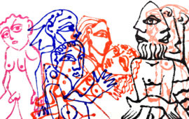 Trois artistes et la poésie du signe