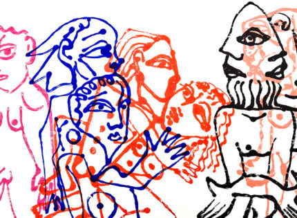 Trois artistes et la poésie du signe