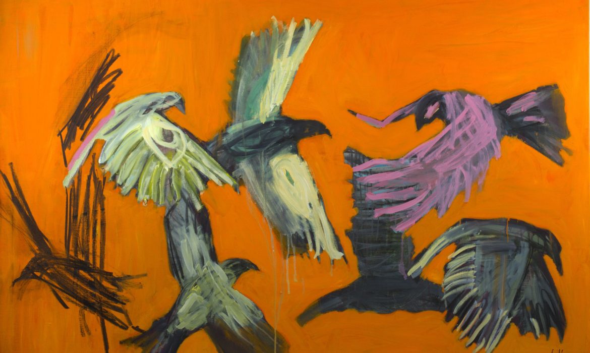 Françoise Joudrier, Oiseaux – Tutti – Fauteuil – Fleurs, à la Galerie Claudine Legrand