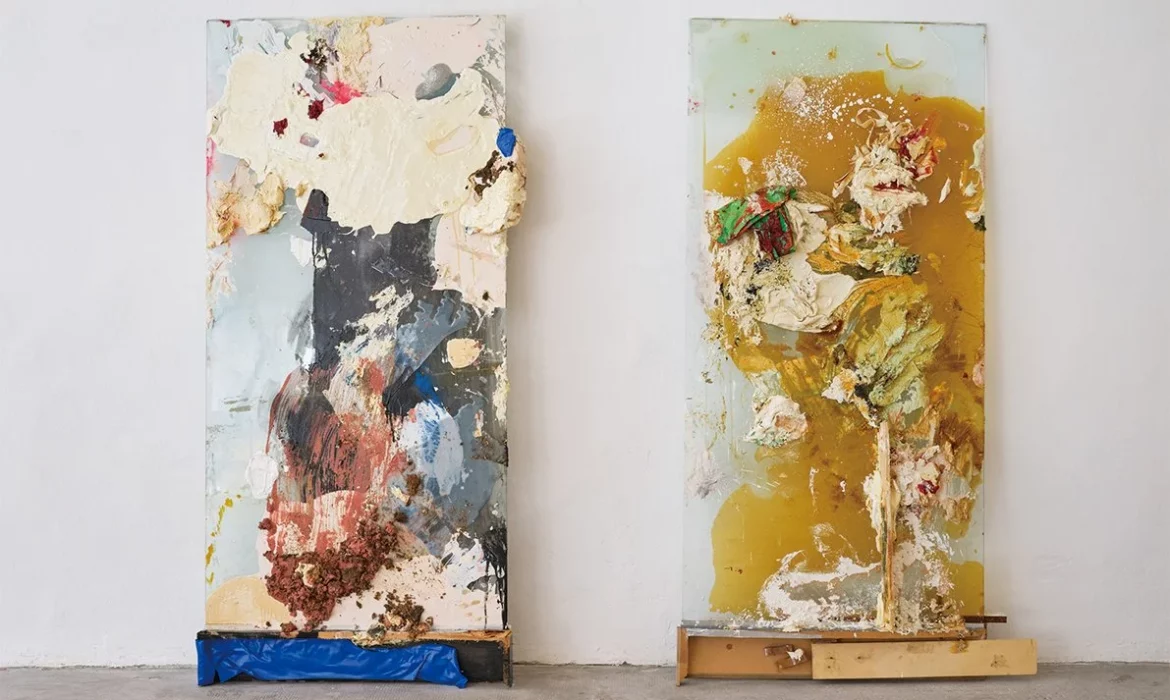 Les matières transformées de Peter Buggenhout, Galerie Laurent Godin