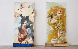 Les matières transformées de Peter Buggenhout, Galerie Laurent Godin