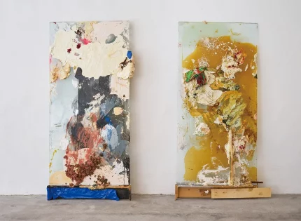 Les matières transformées de Peter Buggenhout, Galerie Laurent Godin