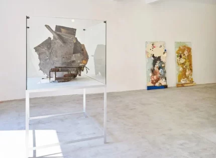 Les matières transformées de Peter Buggenhout, Galerie Laurent Godin