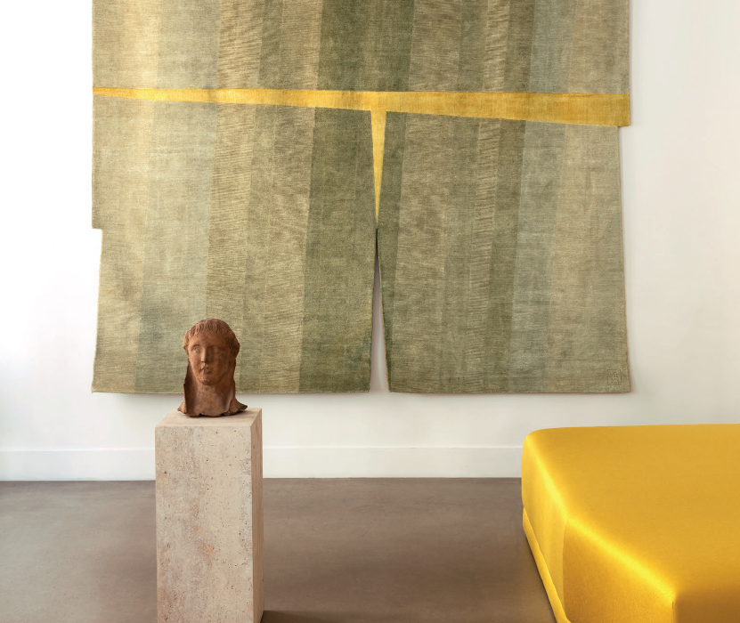 Galerie Diurne, Quatuor : quand peintures et tapis se confondent