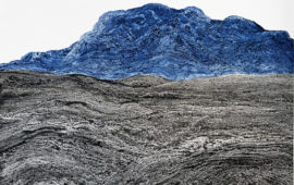 Les paysages désertiques d’Aharon Gluska, Galerie Lazarew