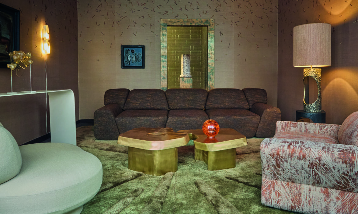Thierry Lemaire compose un décor d&rsquo;exception dans la vitrine Nobilis, rue Bonaparte à Paris