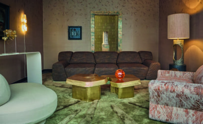 Thierry Lemaire compose un décor d’exception dans la vitrine Nobilis, rue Bonaparte à Paris